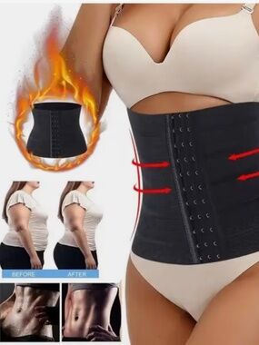 Women’s Flexible Floral Design Waist Shaper Size XL